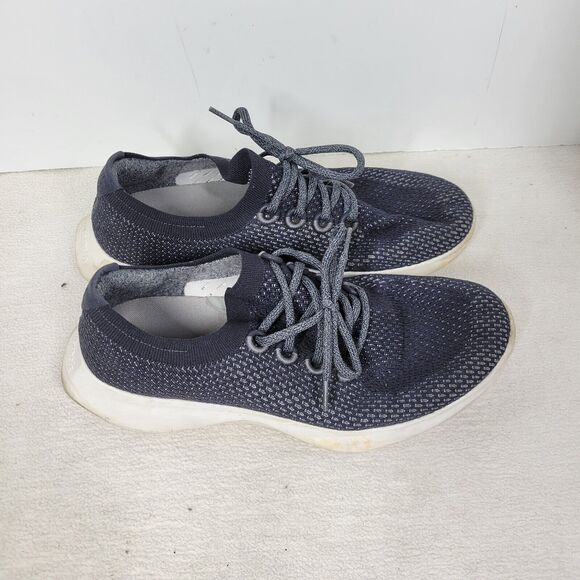Allbirds Shoes Womens Size 12.5M Black Grey Running Sneakers Athletic Gym Track - Picture 3 of 16